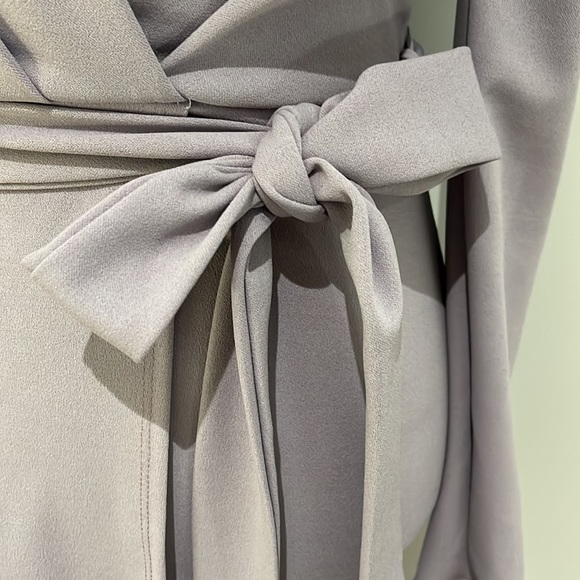 A3 Design Lilac Long Sleeved Dress - Picture 6 of 12